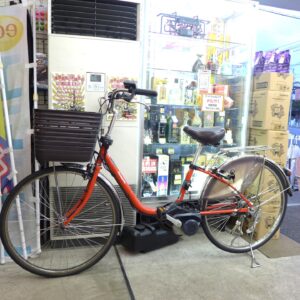中古 Panasonic 26インチビビ・DX BE-ELD63 電動アシスト自転車 2021年