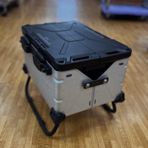 皇室御用達 北谷家具 ジュエリーチェスト 仔山羊革張りピアノ